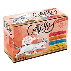 Mixpaket Catessy Häppchen in Gelee Gemüse-Allerlei
