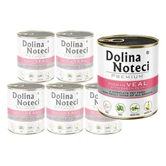 Dolina Noteci PREMIUM su veršiena ir žaliaisiais žirneliais 30x800g