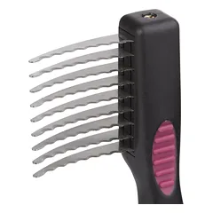 KW Smart Mat Remover Long Teeth - veltinio šalinimo įrankis ilgiems plaukams, peiliukai, 9 — 2 nuotrauka