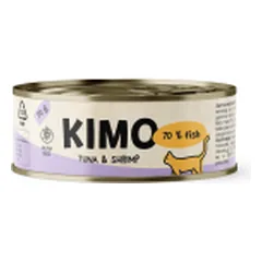 Kimo Cat Tuna & Shrimp 70 g parduotuvėje petreon.lt