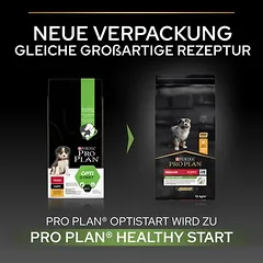PURINA PRO PLAN Medium Puppy Healthy Start sausas maistas šuniukams, > 10 kg — 4 nuotrauka