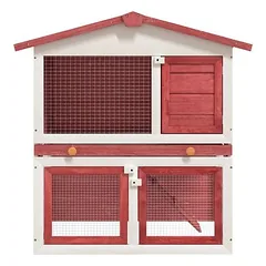 Prolenta Premium lauko tvartelis Jacqueline Paz, 94 x 60 x 98 cm , raudona — 4 nuotrauka