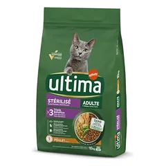 Ultima Sterilized Adult su vištiena, sausas maistas katėms, > 10 kg — 2 nuotrauka