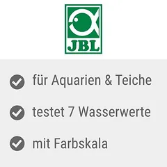JBL ProAquaTest Easy 7in1, vandens testas, 50 vnt. — 3 nuotrauka