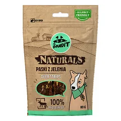 Mr.Bandit Naturals elnienos juostelės, skanėstai šunims 80 g