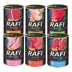 DOLINA NOTECI RAFI mix skoniai 24x400 g