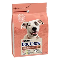 PURINA Dog Chow Adult Sensitive su lašiša, sausas maistas šunims, > 10 kg — 3 nuotrauka
