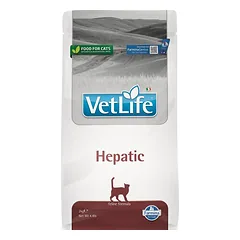 Farmina Vet Life Cat Hepatic, veterinarinis maistas katėms 2 kg parduotuvėje ramiosblusos.lt