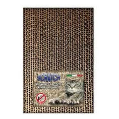 Georplast keičiamas kartoninis nagų draskyklė Bill / Flipper, 35,5 x 20,5 x 2 cm