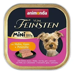 ANIMONDA Vom Feinsten mini suaugusiems vištienos/žąsienos/petražolių 100 g