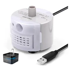 Zoomtopia Pompe fontaine chat SMA-800 ultra silencieuse <25dB