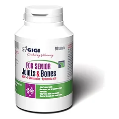 GIGI FOR SENIOR Joints & Bones papildas vyresnių šunų kaulų ir sąnarių funkcijai, N90