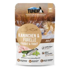 Tundra Cat konservai su triušiena ir upėtakiu katėms - Zoobazė nuotrauka