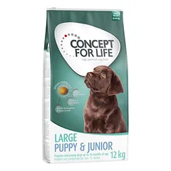 Concept for Life Large Puppy & Junior sausas maistas šuniukams, > 10 kg — 3 nuotrauka