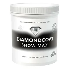Pokusa DiamondCoat Show Max 500tbl. - papildas, kuris palaiko kailio būklę ir pagerina spalvą, skirtas parodiniams šunims — 2 nuotrauka