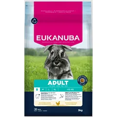 Eukanuba Life Care Adult Small sausas maistas mažų veislių šunims su vištiena, 3 kg