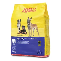 JosiDog Active sausas pašaras šunims, 900 g parduotuvėje bikuva.lt