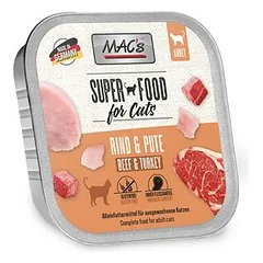 MAC's CAT - lėkštelės, drėgnas maistas katėms 16x100g — 3 nuotrauka