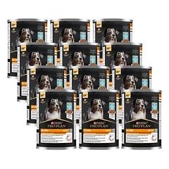 PRO PLAN Everyday Nutrition Suaugusių šunų ėdalas su daug žuvų drebučiuose 12x400g