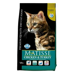 Farmina Matisse Cat Adult su vištiena ir kalakutiena, sausas maistas katėms 1,5 kg
