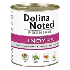 Konservai šunims su kalakutiena Dolina Noteci Premium 800 g