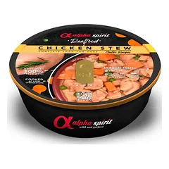 ALPHA SPIRIT Realfood troškinys su vištiena 280g