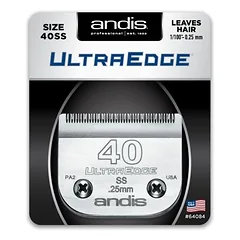 Andis plaukų kirpimo peiliukai UltraEdge Size 40SS, 1/100" - 0.25 mm