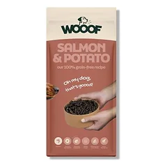 WOOOF Lachs & Kartoffel - Kaltgepresstes Trockenfutter - Lamm, Kartoffel
