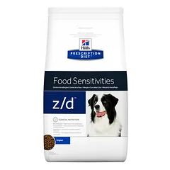 Hill's Prescription Diet Dog Z/D Food Sensitivities, veterinarinis maistas šunims 10 kg — 3 nuotrauka