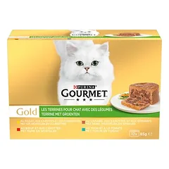 Gourmet Megapack Gold Terrine, drėgnas maistas katėms 24 x 85 g, 80 - 99 g — 2 nuotrauka