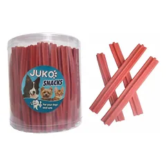 Jerky cross su jautiena JUKO užkandžiai 12,5 cm (50 vnt.)