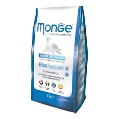 Monge Medium Puppy & Junior sausas maistas vidutinių veislių šuniukams ir jauniems šunims su vištiena, 3 kg — 2 nuotrauka
