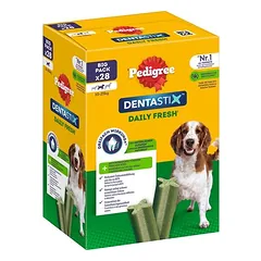 Pedigree Dentastix Fresh kasdienis gaivumas, skanėstai vidutinio dydžio šunims (10-25 kg) — 4 nuotrauka