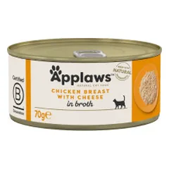 Applaws Cat Chicken with Cheese konservai su vištiena ir sūriu katėms - Pet24