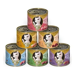KITTY Cat Adult Pate 6 x 200 g, drėgnas maistas katėms