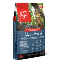 Orijen Guardian 8 begrūdis, sausas maistas katėms, 1,8 kg