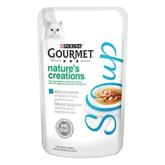 Gourmet Megapack Soup, drėgnas maistas katėms 64 x 40 g — 4 nuotrauka
