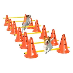 PawHut vikrumo rinkinys šunims, Oranžinė — 2 nuotrauka