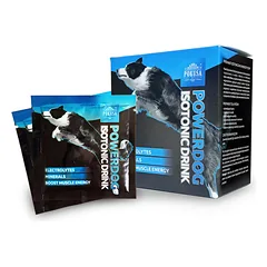 Pokusa PowerDog Isotonic Drink - izotoninis energijos papildas šunims, paketėliai