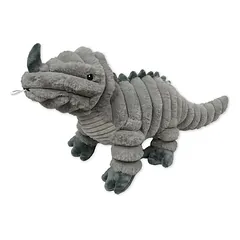 Quapas! Žaislas šunims pliušinė iguana, 66 cm, pilka
