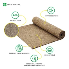 Comfort Mat kanapių pluošto kilimėlis augintiniams, 40x25 cm — 2 nuotrauka