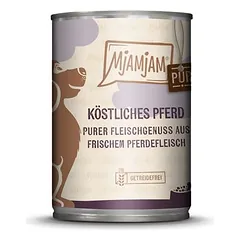 MjAMjAM grynas mėsos skonis, drėgnas maistas katėms 6 x 400 g — 1 nuotrauka