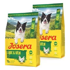 JOSERA Light Vital 2x3kg šunims, padedantiems kontroliuoti kūno svorį