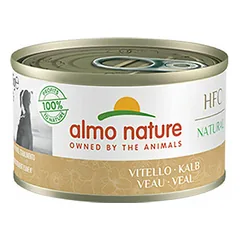 Almo Nature HFC Natural teļš 95 g - konservi suņiem