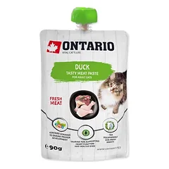 Ontario drėgnas suaugusių kačių maistas su antiena, 90 g