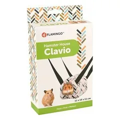 Flamingo HAMSTER HOUSE CLAVIO MULTICOLOUR 16x11x11CM
