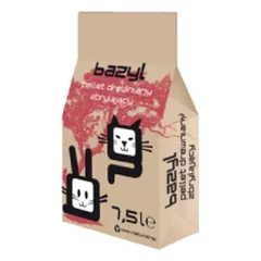 Bazyl Wood Pellets smulkus kraikas katėms ir graužikams, 7,5 L