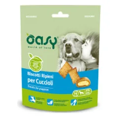 Oasy skanėstai sausainiai su įdaru šuniukams