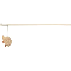 Trixie Kalėdinė žaidimų lazdelė Ežiukas Medinis žaislas katėms, 48 cm