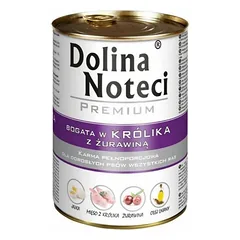 Dolina Noteci Premium su triušiena ir spanguolėmis 400 g